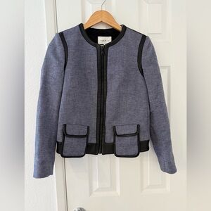 Sandro Blue and Black Jacket
